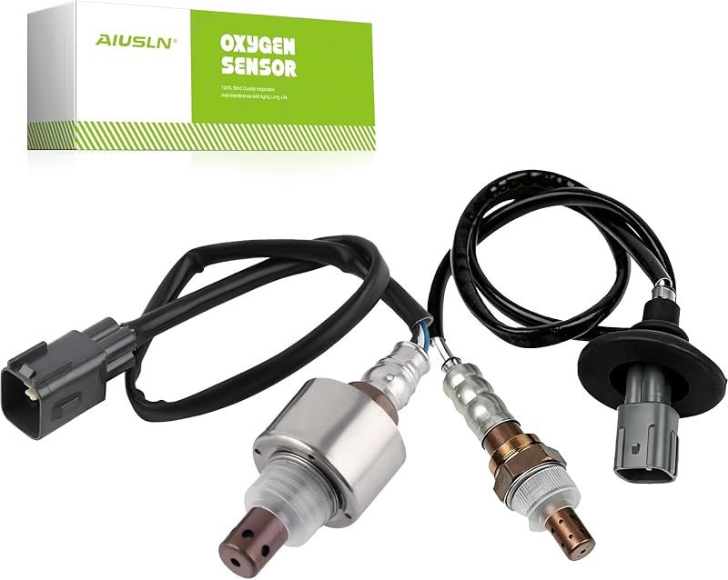 Sensor de oxigênio O2 AIUSLN para Toyota Prius 2004–2009 1,5 L híbrido – 2 unidades