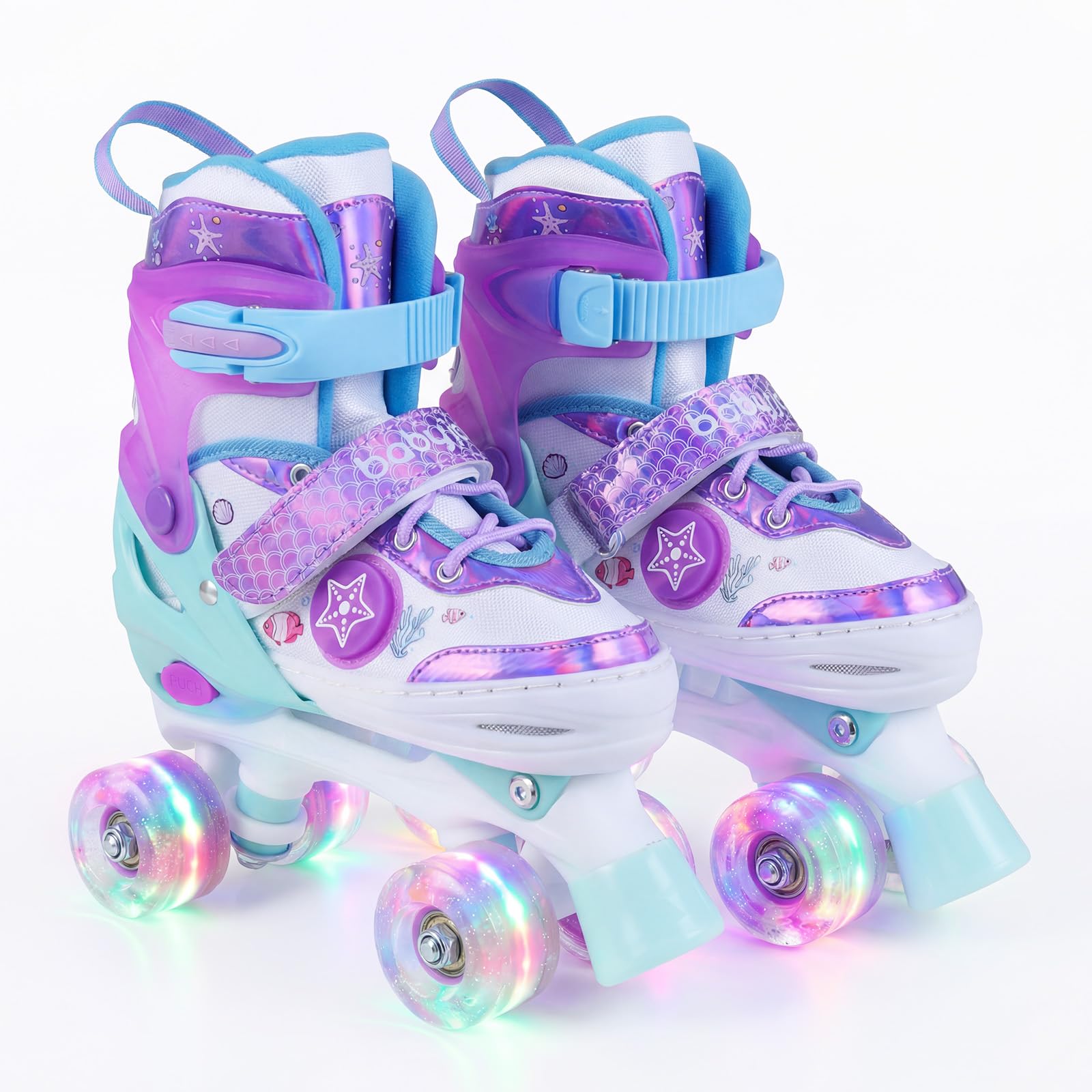 GOPLUS Patins a roulettes Enfant,pour Fille Garçon 5-7Ans/7-9Ans/9-14Ans