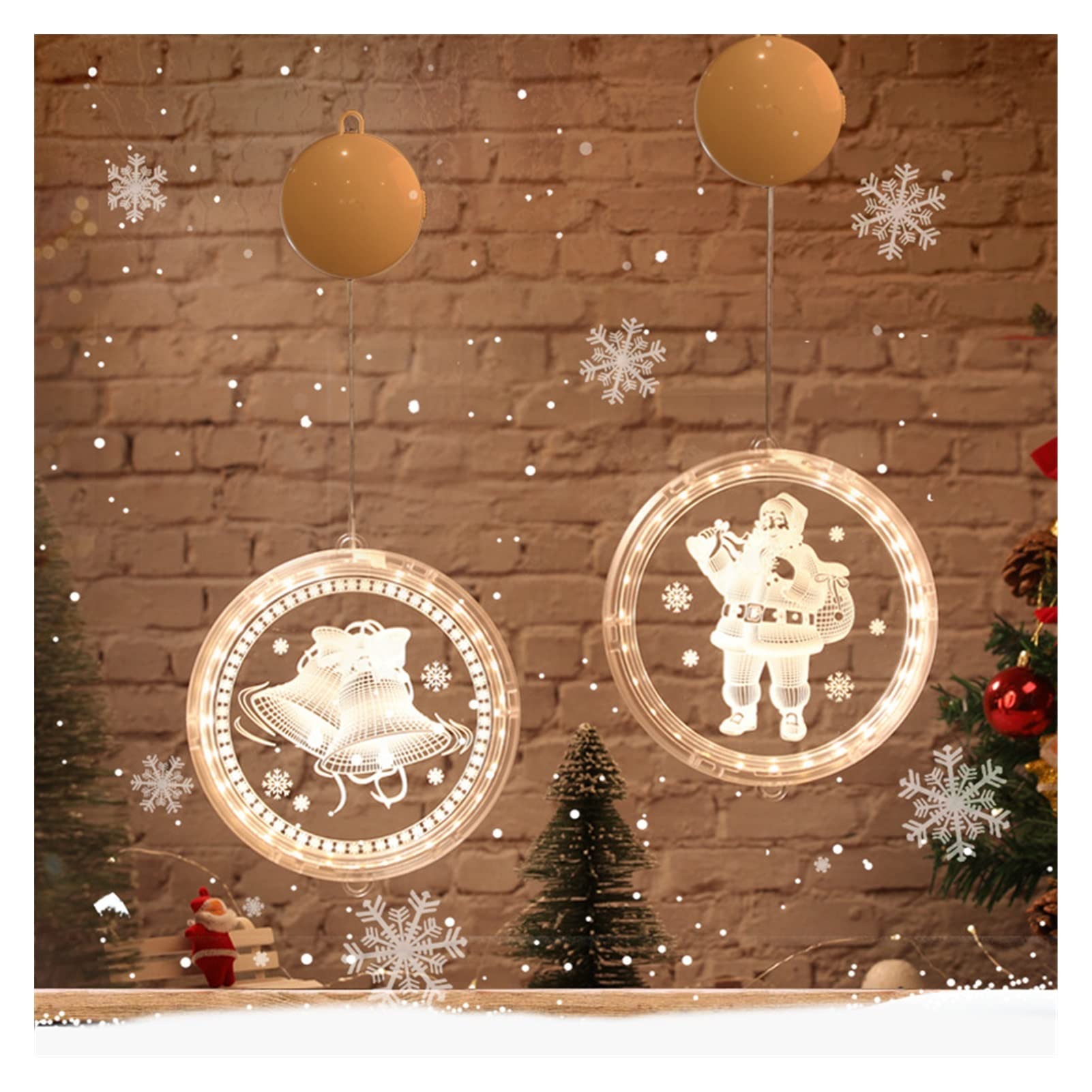Decorazioni Natalizie Luci a Batteria a LED Decorazione Natalizia Piccola Lanterna luci Stringa luci Stella luci stellaria Decorazione della Sala Vacanze luci di Halloween Luci di Stringa di Natale (