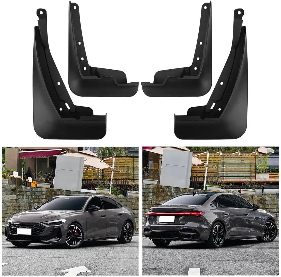 Car Splash Proof Mudguards for A5L 2025- Intelligent Driving Edition Fenders Mud Flaps Wheel Guards Accessories 4Pcs