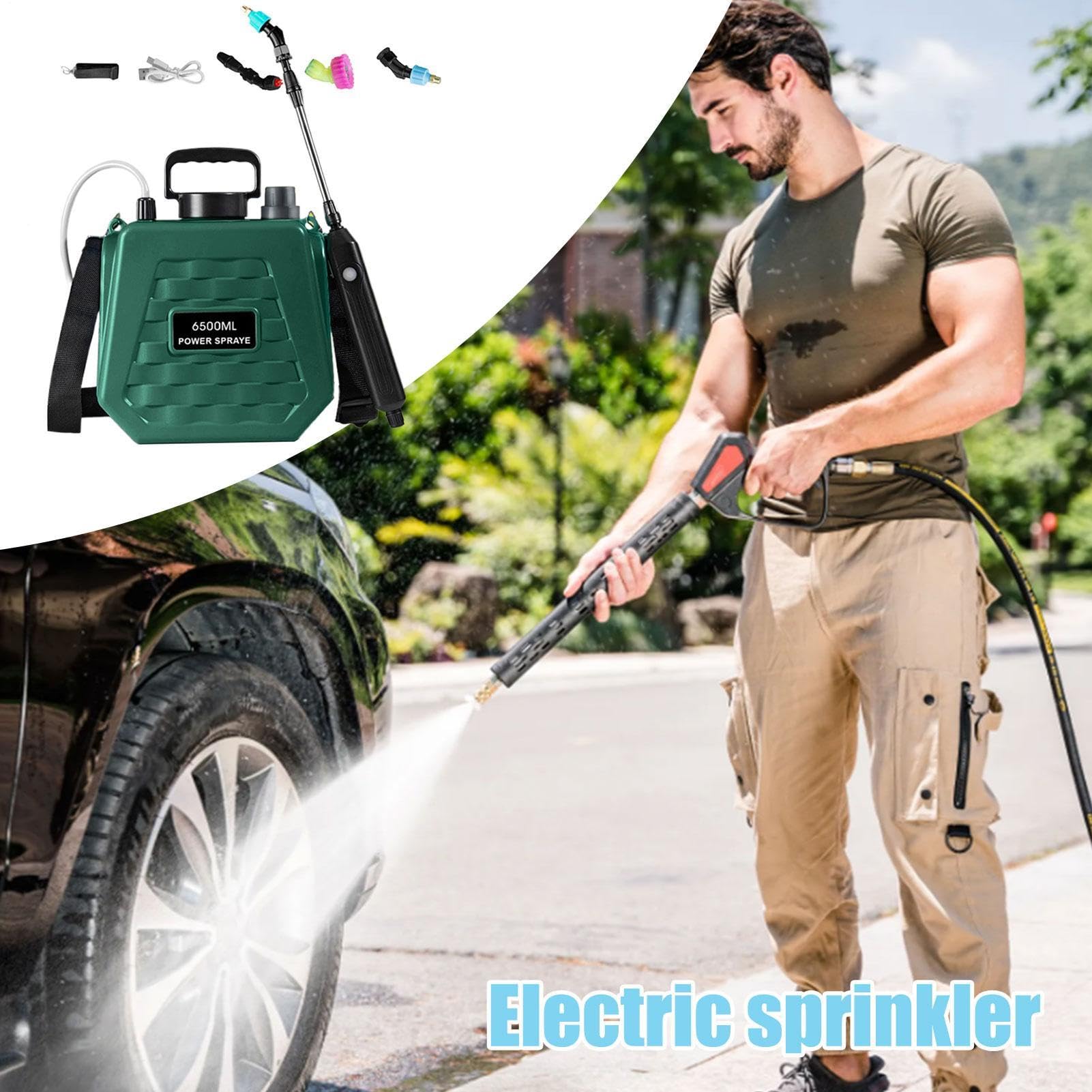 Spruzzatore Da Giardino Alimentato A Batteria Nebulizzatore Portatile E | Spruzzatore A Batteria Con Per Spalla Regolabile Per Uso Domestico Ed Esterno Giardino Piante Agricoltura Cor