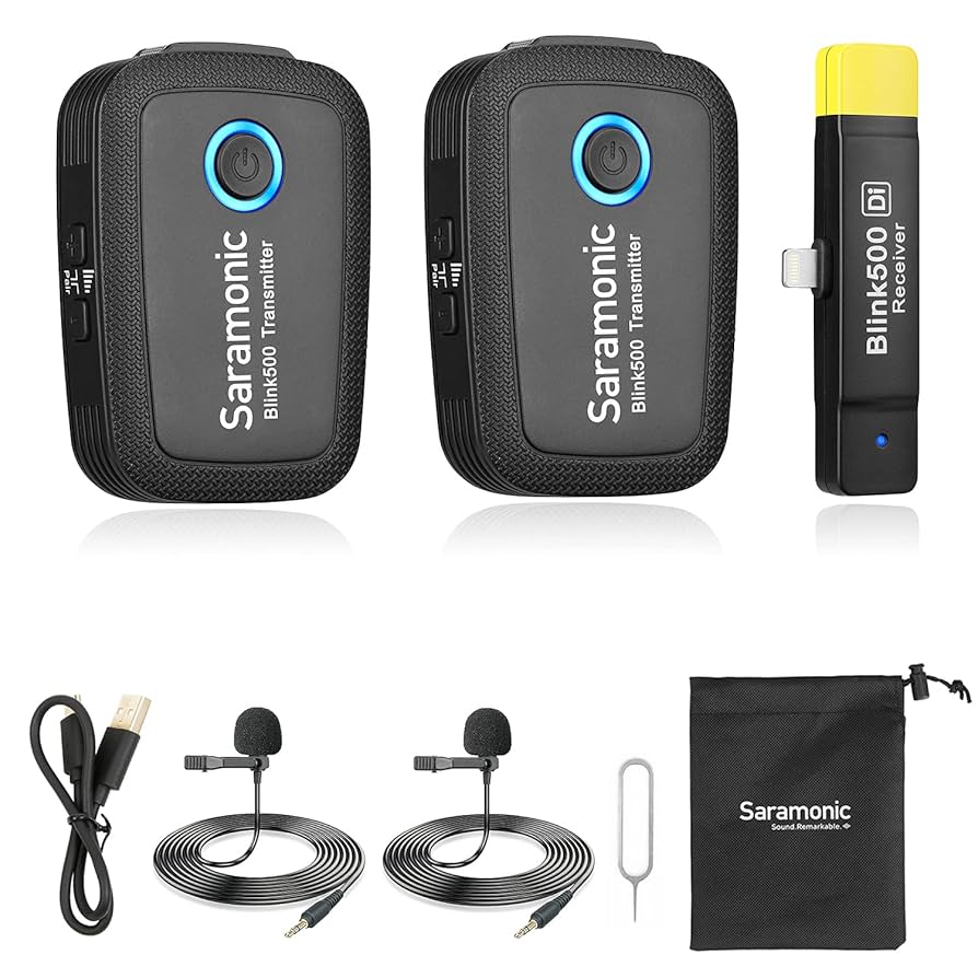 Amazon.co.jp: 2.4GHzワイヤレスマイクシステムiOSデバイス用の2