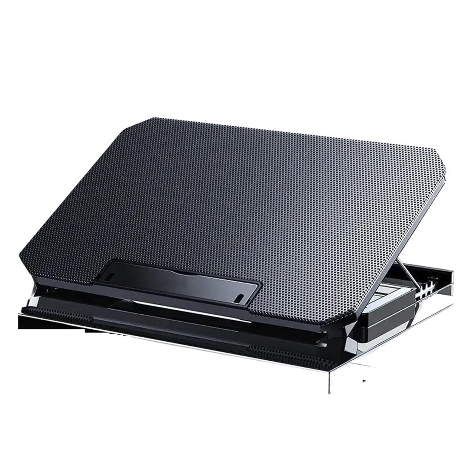 dispositivo di raffreddamento del portatile Ventola di raffreddamento per laptop Schermo a LED Due porte USB 2600 giri/min Tappetino di raffreddamento per laptop Supporto per notebook Ventilatore per