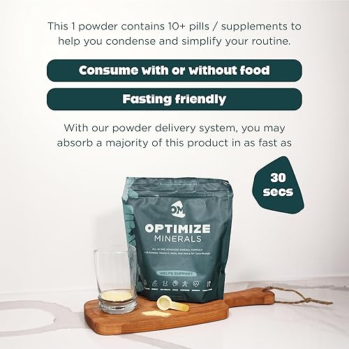 Miniatura 4 de Fórmula avanzada de minerales traza todo en uno  Nutrición completa  Suplemento en polvo para hombres y mujeres  Multivitaminas  Micronutrientes