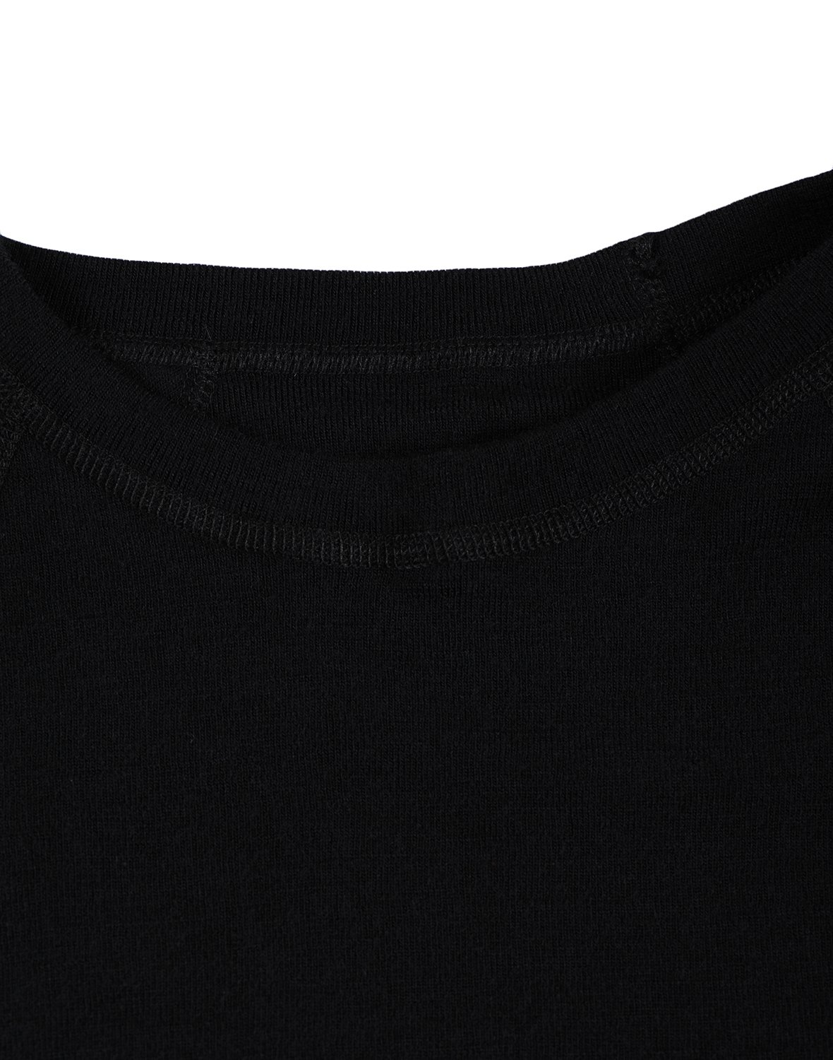 DILLING Tricot de Peau à Manches Longues pour Femme Noir