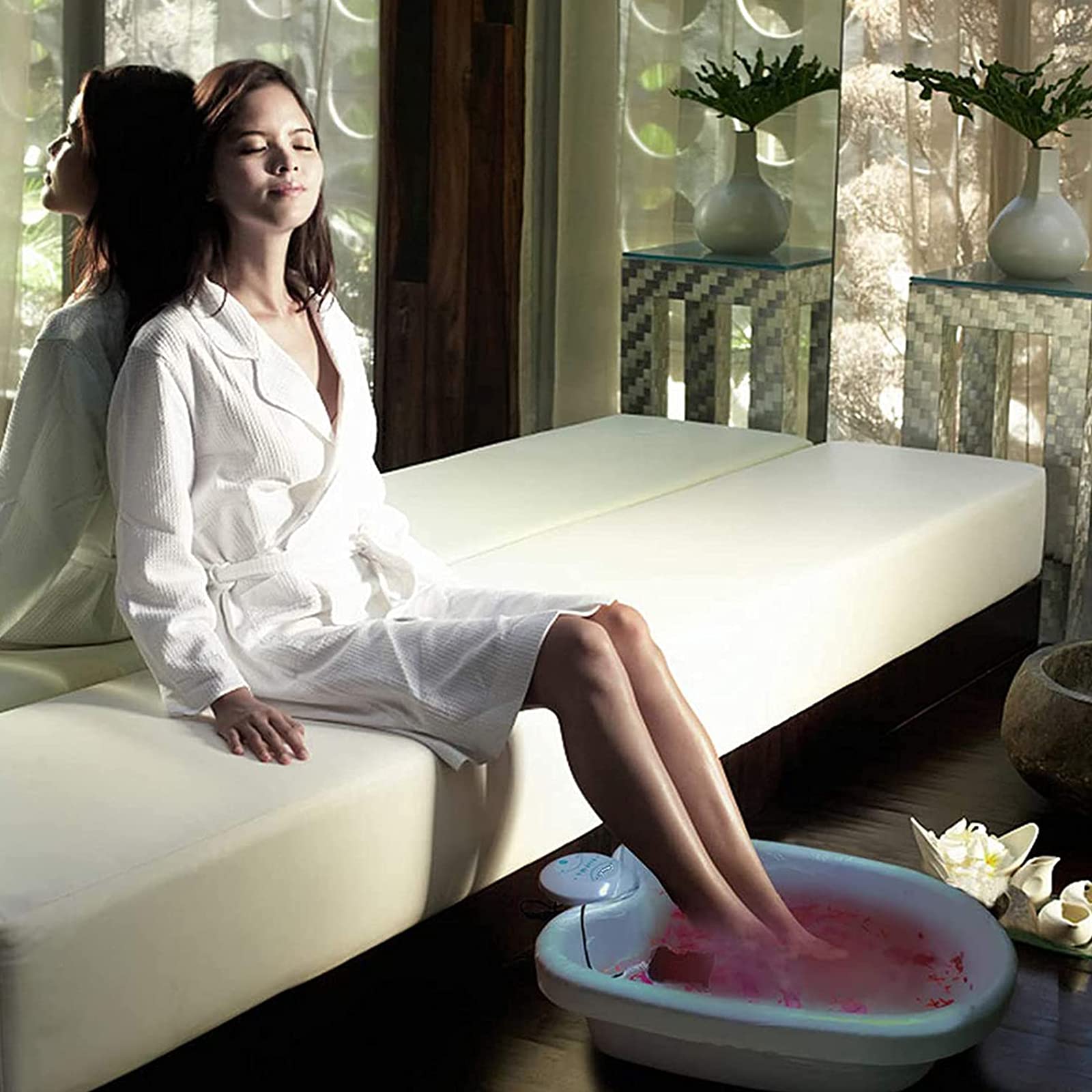 Amazon.co.jp : イオンデトックスフットバスマシン、フットバススパ機