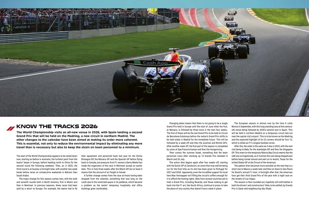 Formula One 2026: The World’s Bestselling Grand Prix Guide (Formula One Grand Prix Guide)