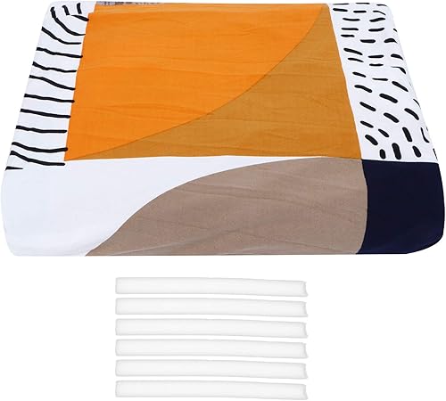 Fundas de sofá geniales con patrón geométrico, funda elástica para sala de estar, protector de muebles (individual)
