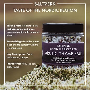 SALTVERK Arctic Thyme Salt