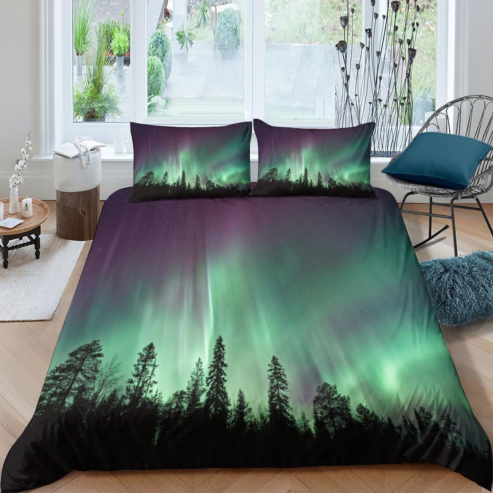 Housse de couette 220x240 fermeture éclair Aurora pour en finir avec la couette qui glisse