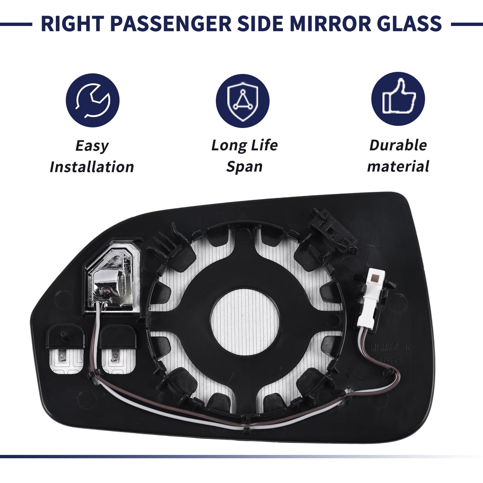 Amazon.com: Magimaker Right Passenger Side Mirror Glass w/Heated