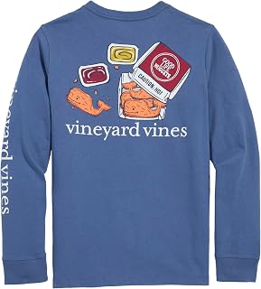 Boys Boys' Whale Nuggets Long-Sleeve Pocket Tee