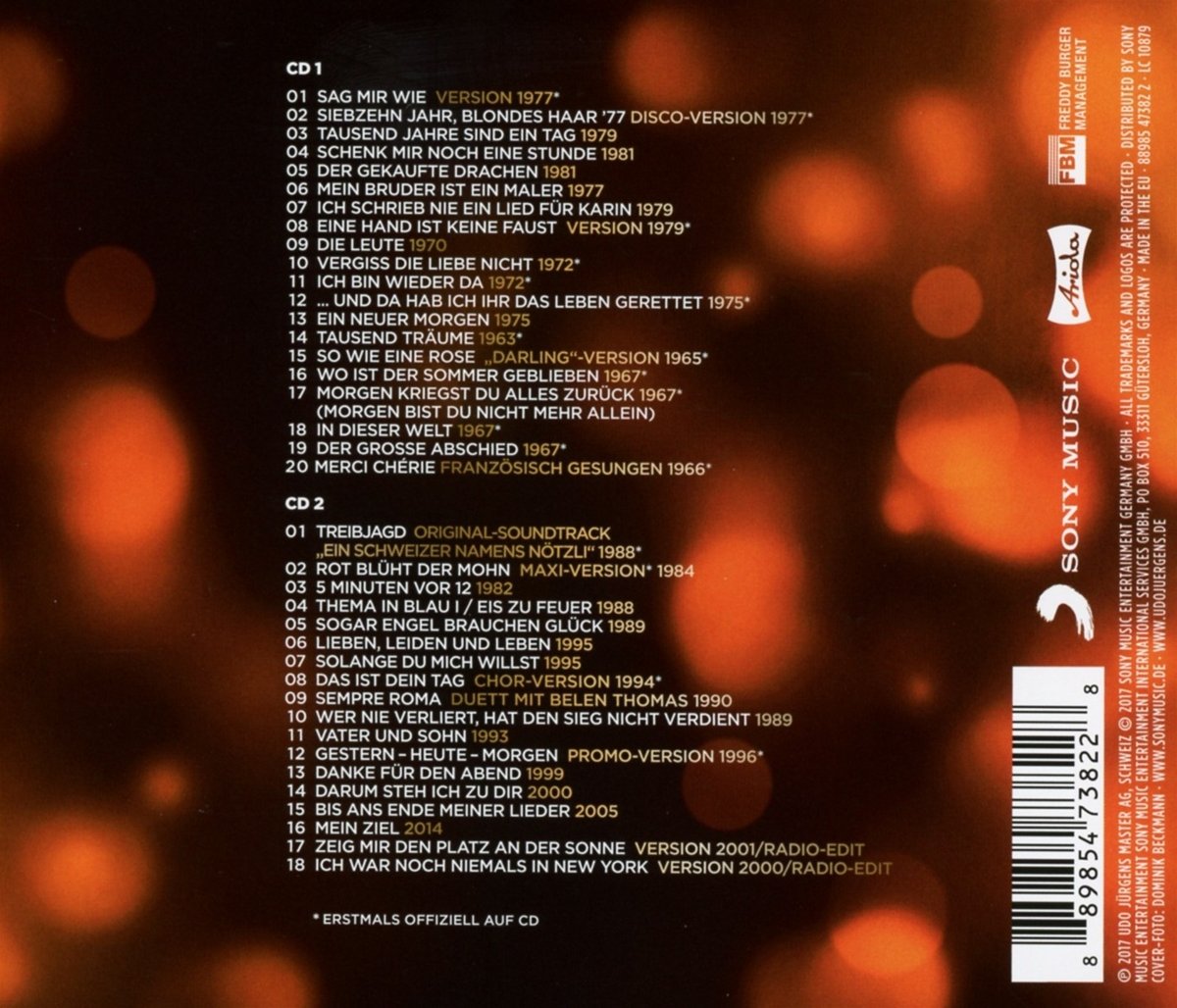 Merci,Udo! 2 (das Neue Album 2017)