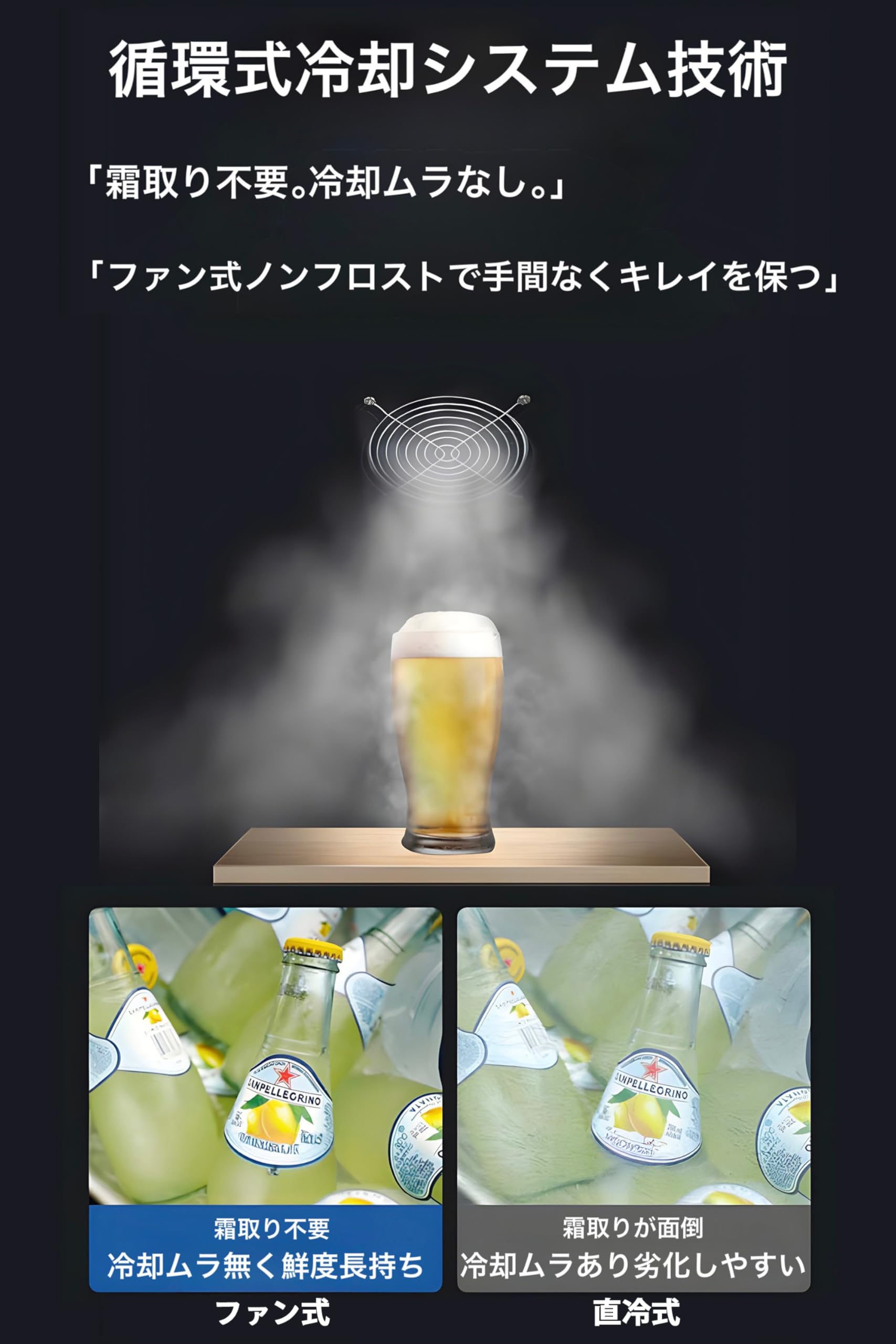 Amazon | 18Depot 冷蔵ショーケース 78L コンパクト 業務・家庭両用