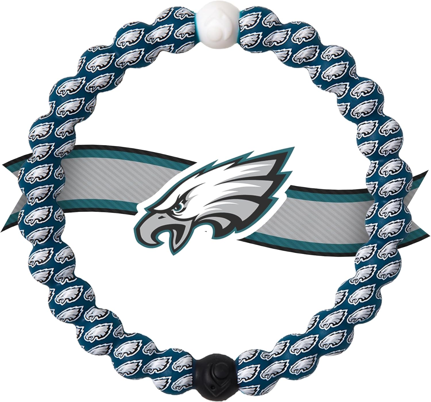 Lokai NFL Football Collection Beaded Bracelets for Men & Women - Silicone Jewelry Beaded Friendship Bracelet for Women & Men - Sports Team Gear, Apparel & Accessories