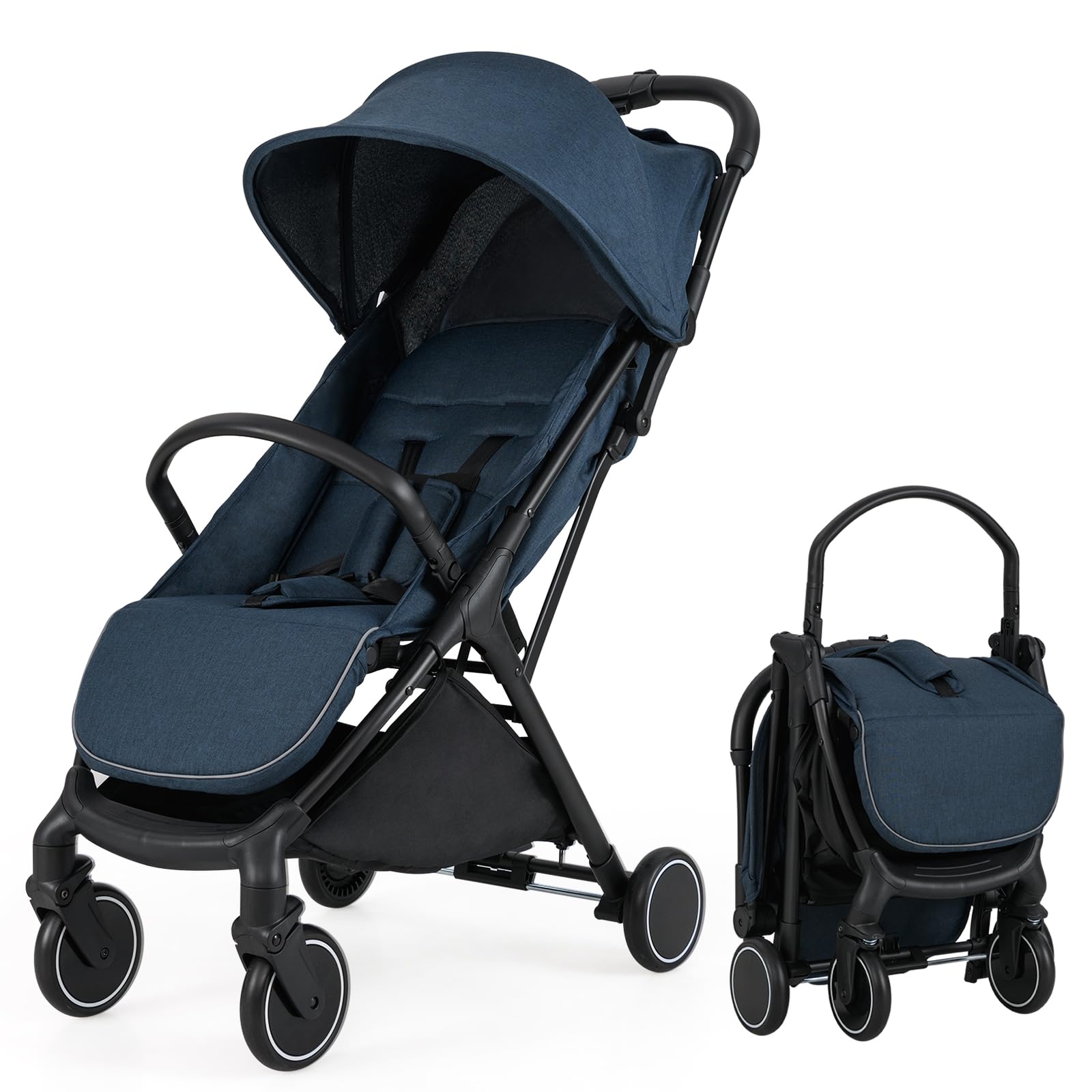 Passeggino Ultraleggero Moby Barton - Compatto E Sicuro Per Bambini Fino A 14kg - Foto 12