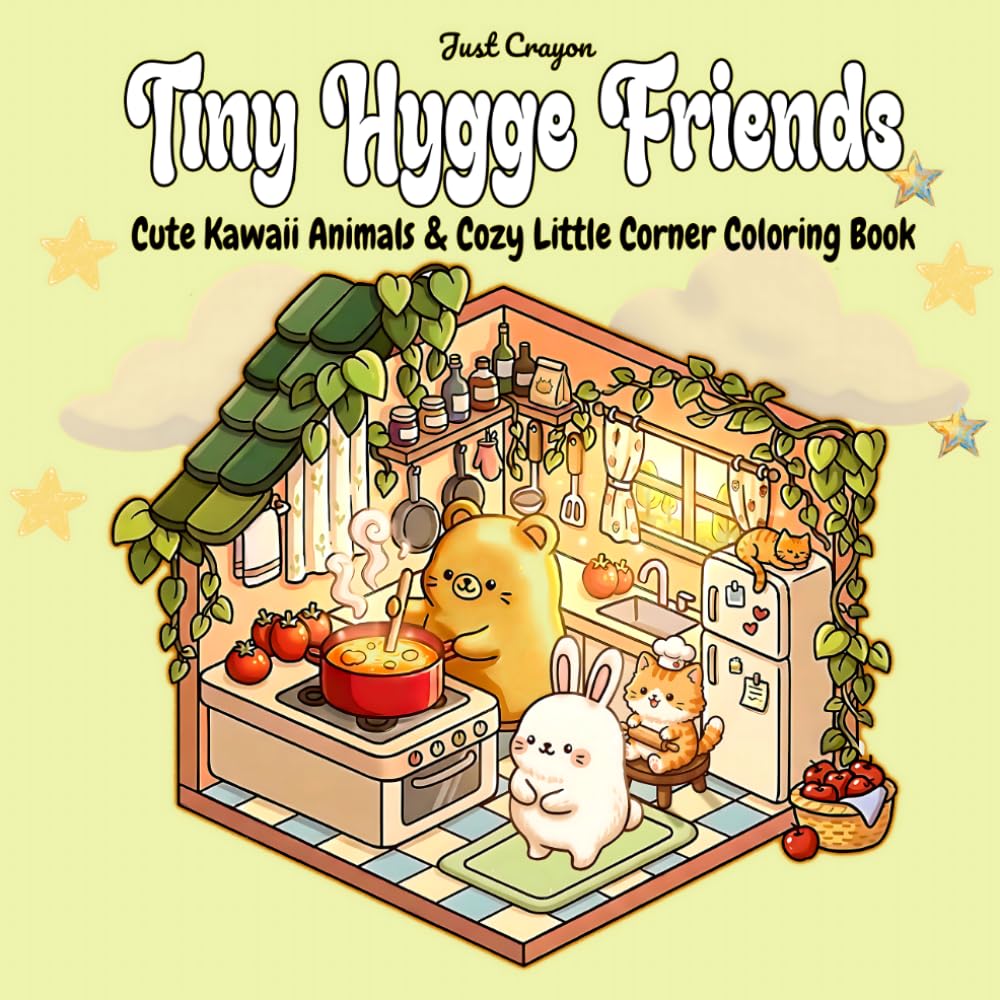 Tiny Hygge Friends: Cozy Animal Adventures | Adorable Friends Cooking, Traveling, Swimming & Playing Togethe