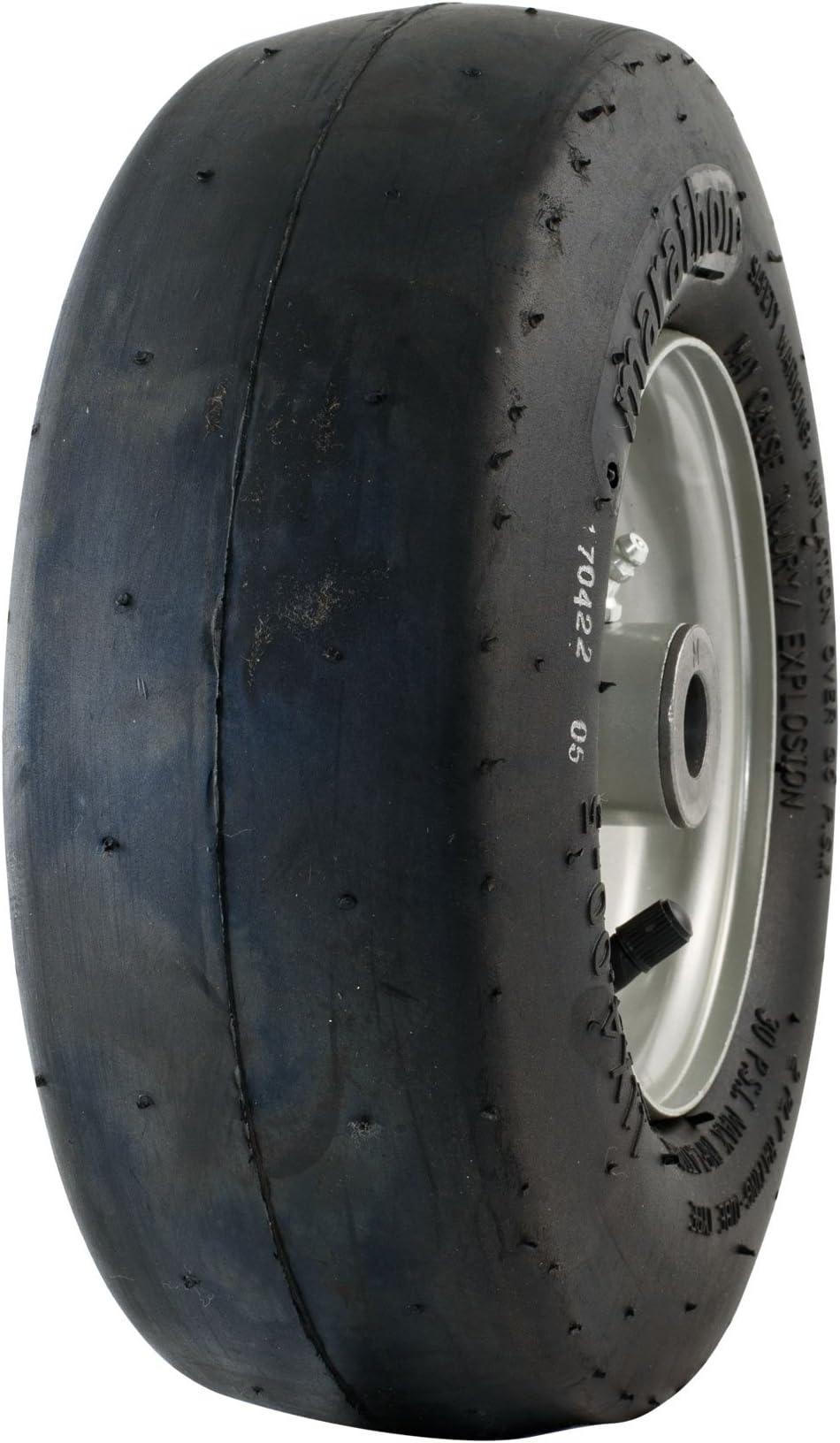 MARASTAR 20402 Universal Fit 11x4.00-5 Lawnmower Tire/Wheel Assembly