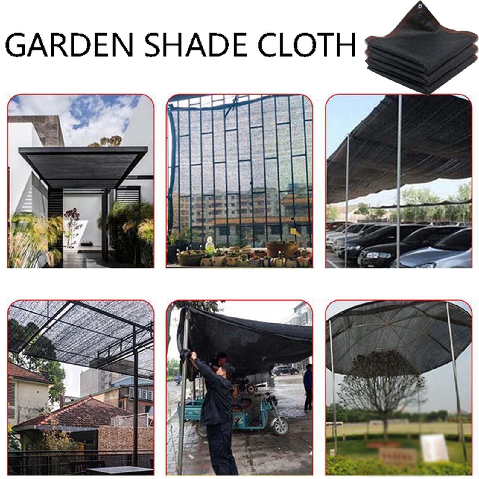 Toile D'Ombrage 5X4 Filet D'Ombrage Serre Anti-Uv 90% Voile D'Ombrage