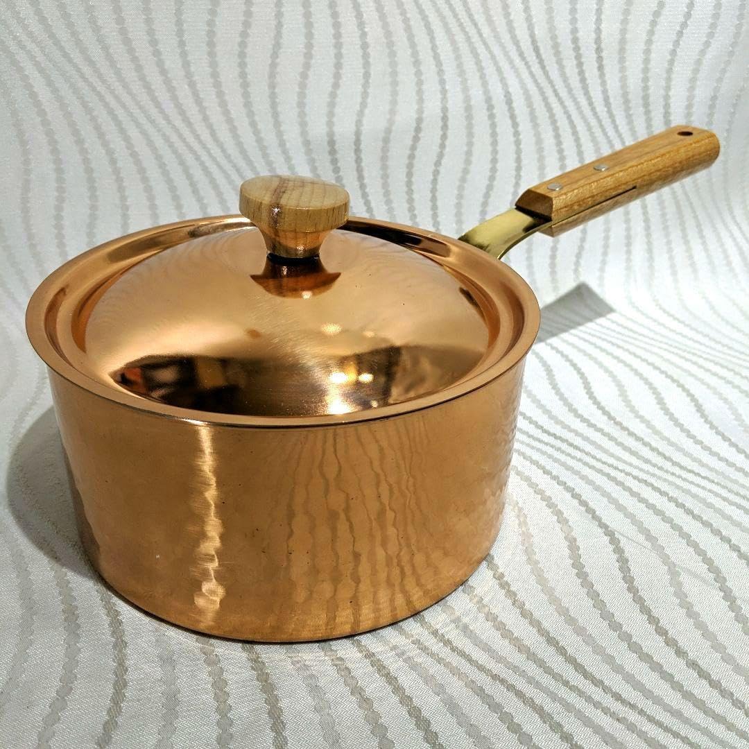 銅製 片手鍋 Amazon | 銅製 片手鍋 18cm Solid Copper | ノーブランド品 | 片手鍋