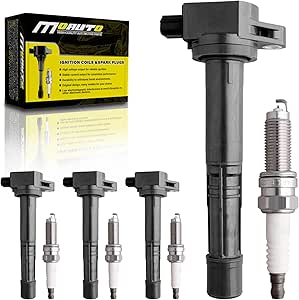 4X Ignition Coil & 4X NGK Platinum Spark Plug For 10-14 Honda - Foto 2