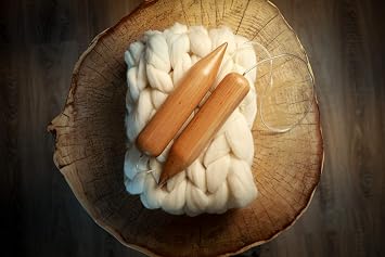 Extra Big Knitting Needles 50 mm, US 80 Size. Needles for Knitting Blankets of Chunky Yarn