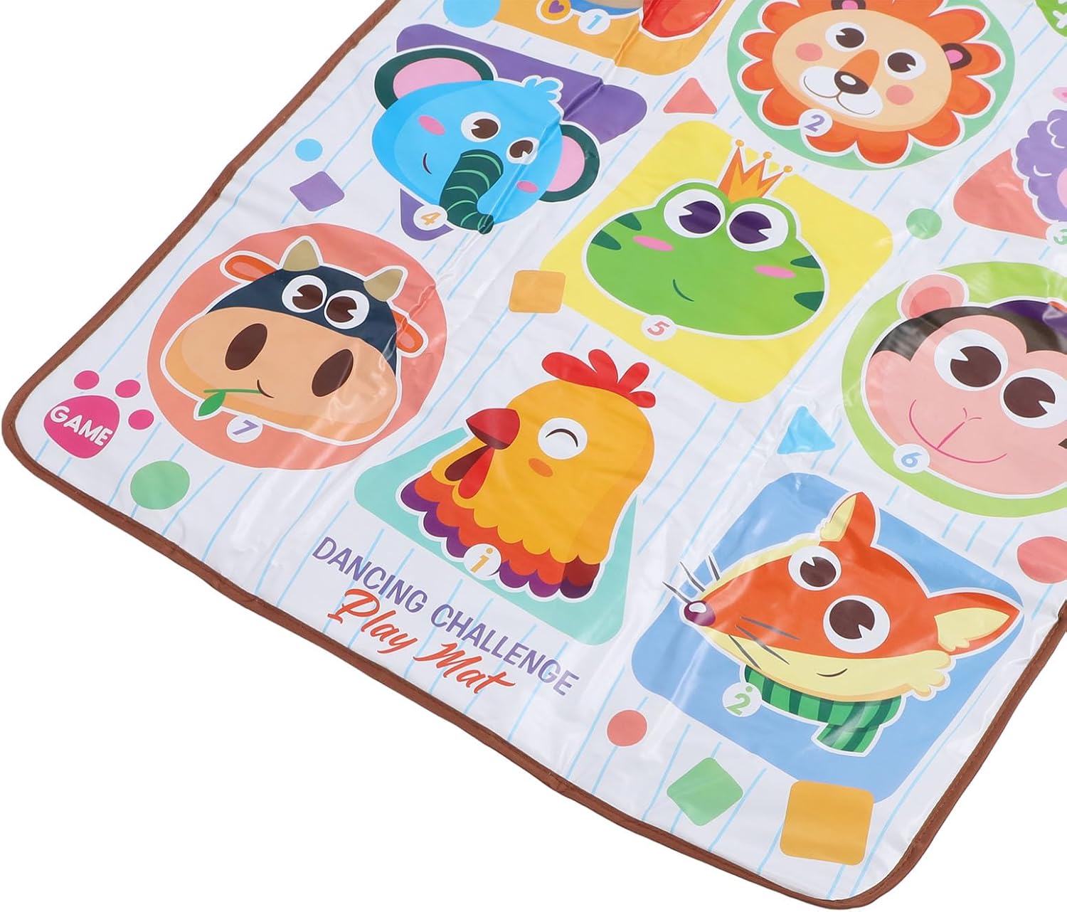 Alomejor Electronic Dance Mat Multifunctional Modes Interactive Kids Dance Mat Musical Dance Pad for Boys and Girls