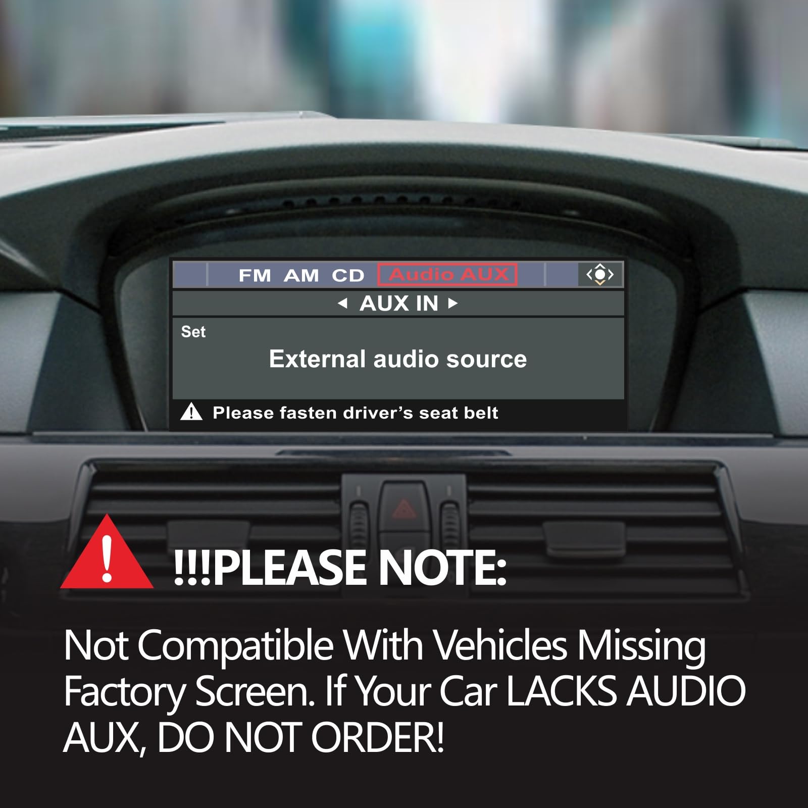 Autoradio pour BMW 3/5/6 Serie E60/E61/E63/E64 E90/E91/E92E93(2003-2008) Stéréo sans Fil CarPlay/Android Auto Bluetooth RDS