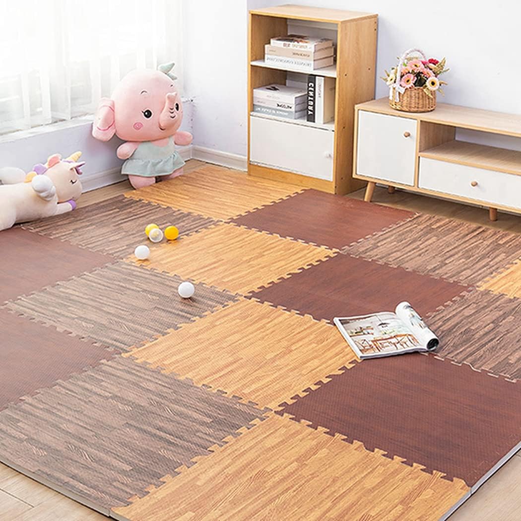 パズルマット ジョイントマット 動物 9枚入り 厚さ1.4cm （ フロアマット プレイマット タイルマット ジョイント マット キッズ 知育  クッションマット EVA 赤ちゃん ベビー 子供用 洗える 防音 ケガ防止 アニマル 厚手 カット ）: リビングート ANA Mall店｜ANA  Mall ... ジョイントマット 厚み1.0cm 木目調 子供 パズルマット 30cm 赤ちゃん おしゃれ サイドパーツ付 厚手 汚れ防止 人気 衝