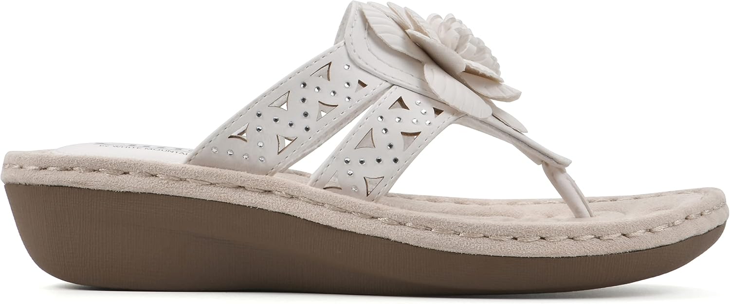 CLIFFS BY WHITE MOUNTAIN Women's Cynthia Wedge Sandal - Image 3