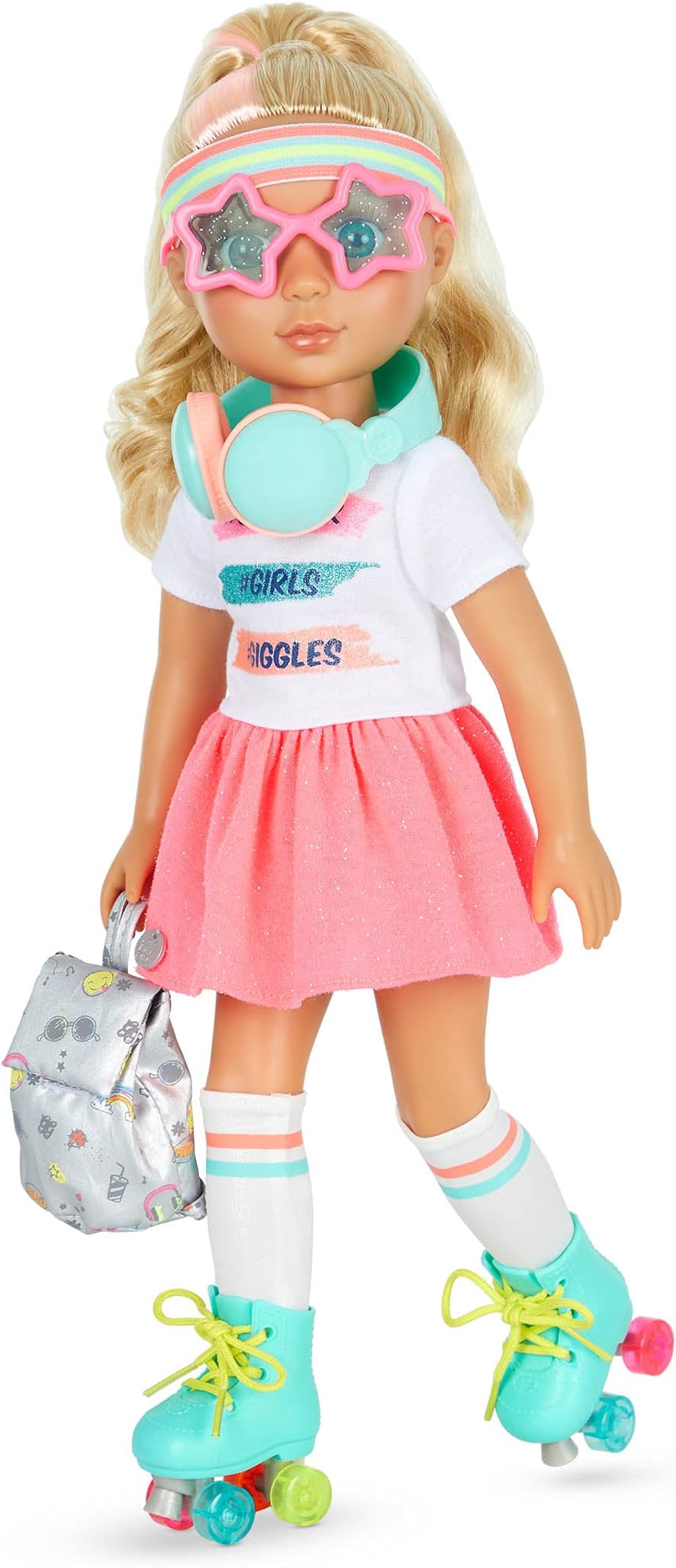 Glitter Girls Sunnie 14-Inch Fashion Doll with Roller Skates & Accessories