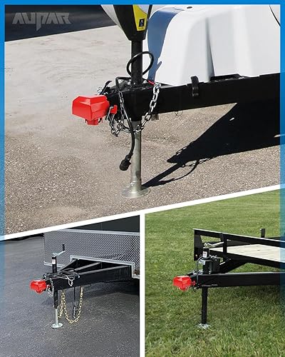 Miniatura 6 de Candado para remolque de servicio pesado  Candado para enganche de remolque con diseño patentado  Compatible con acopladores de 2 516"  Protección