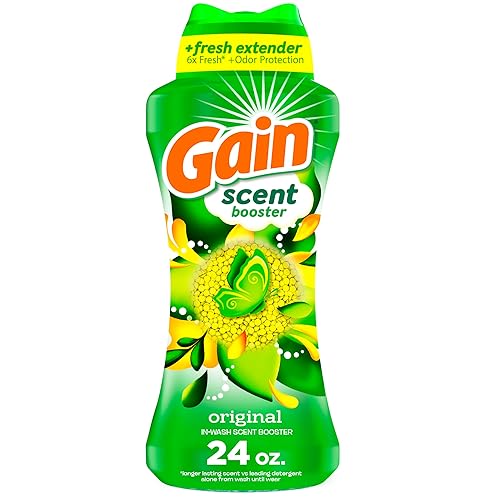 Gain In-Wash Laundry Scent Booster, Original Scent, 24.0 OZ, Fresh