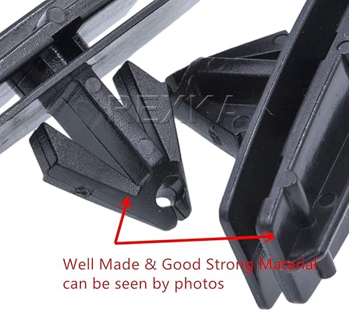 Miniatura 9 de Rexka 30 clips de moldura para guardabarros y balancines 68039280-AA compatibles con Jeep Wrangler JK y Unlimited JK Ram 4500 Ram 5500