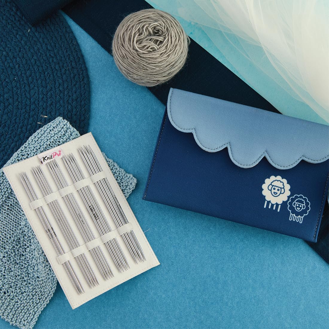 KnitPro Zing Breinaaldenset Met Dubbele Punt 9 X 15 Cm Breinaalden Sets Van 5 Deluxe Set Voor Beginners Professionals En Cadeauset 2105204609