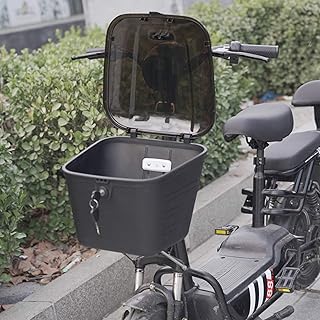 SXFYHXY Coffre-Fort Tourisme pour Vélo pour Tous Les Porte-Bagages, avec Matériel De Fixation, Fixation Antivol, Coffre-Fort De Voyage