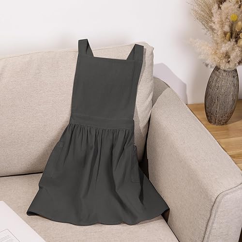 Miniatura 7 de Delantal para niños, delantal con espalda cruzada, delantal estilo japonés, ropa para el hogar