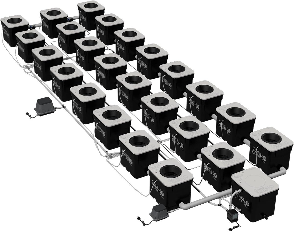 Under Current Evolution 24 XL UCE24XL - 24 site - 8" net pots - 8 gallon grow modules - 280 watt 120V
