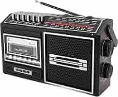 Amazon.com: Portable Cassette Players, AM FM Radio Stereo