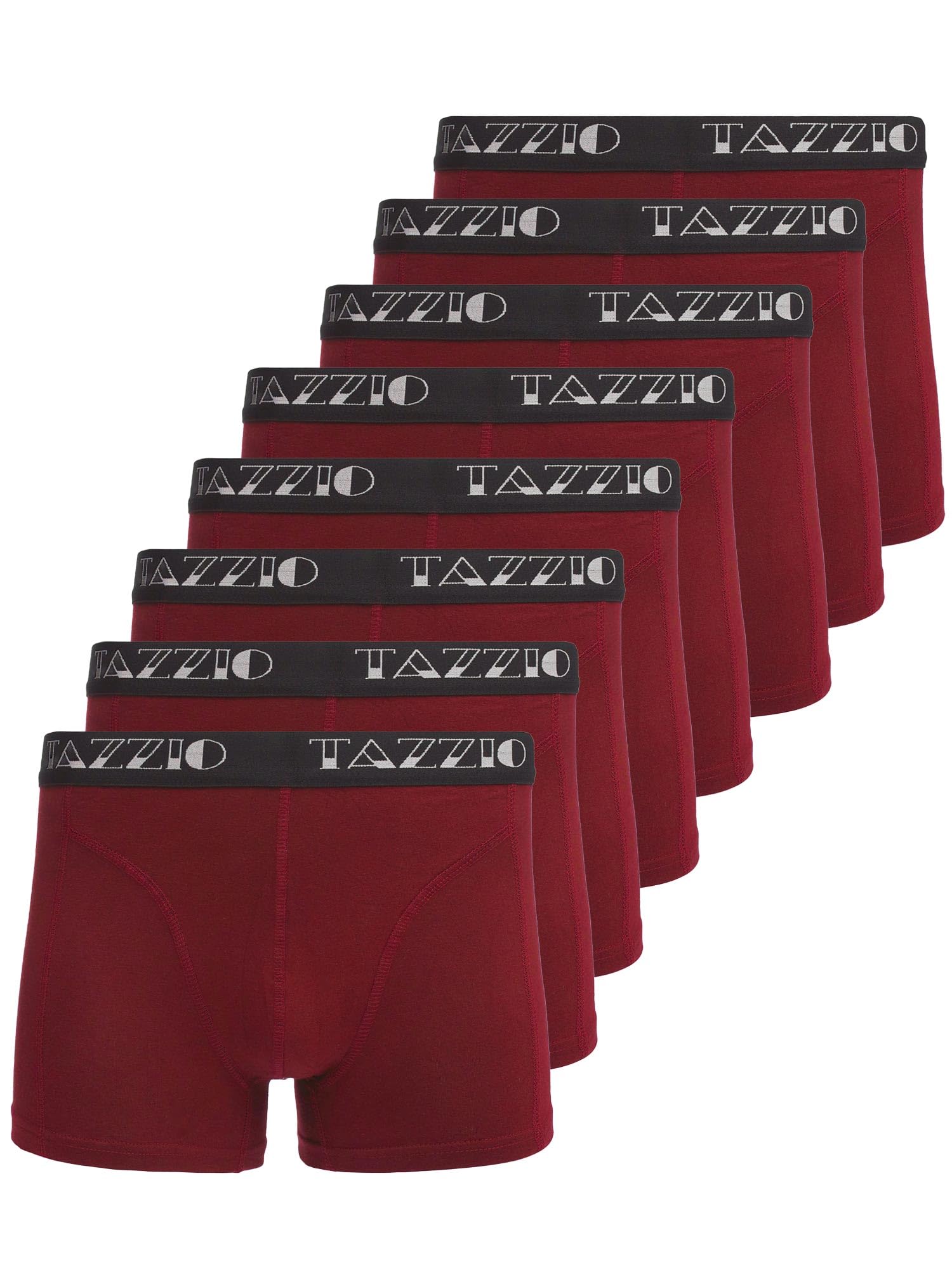 Tazzio Herren Boxershorts BS1000 – 8er Pack Basic Unterhosen Baumwolle – Bequeme Retroshorts mit Komfortbund | Atmungsaktive Männer Unterwäsche