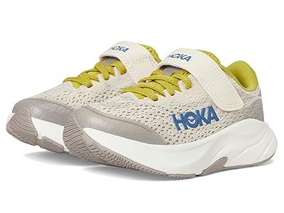 Hoka Kids Rincon 4 (Little Kid) Kids Shoes Birch/Cement : 1.5 Little Kid M, Textile