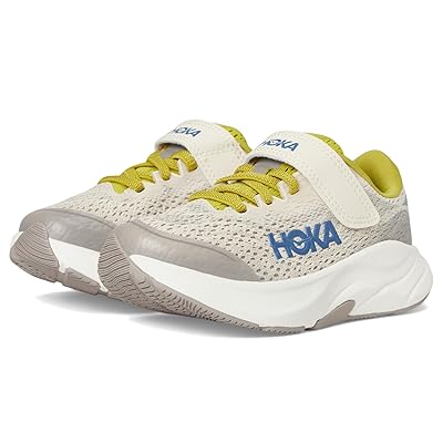 Hoka Kids Rincon 4 (Little Kid) Kids Shoes Birch/Cement