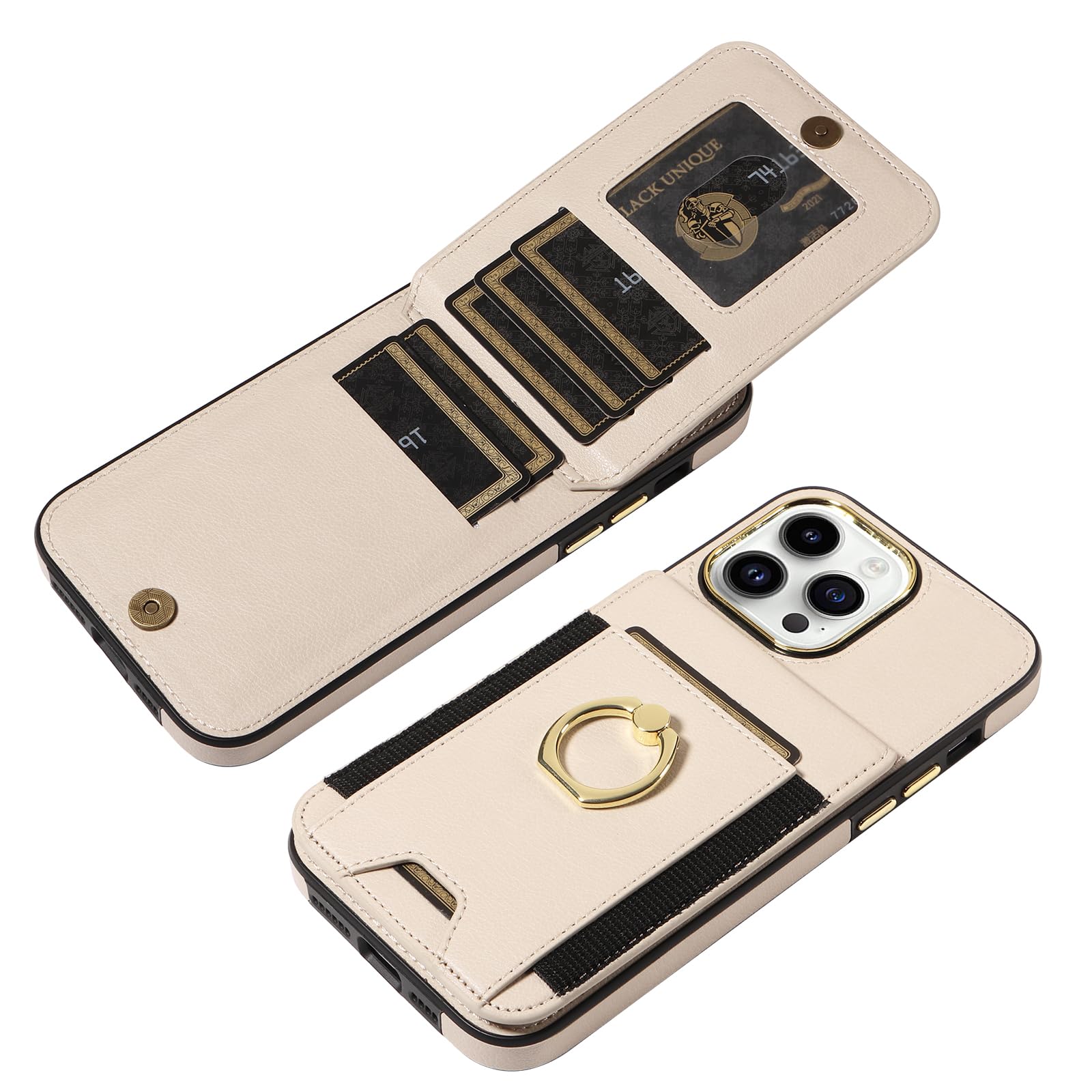 Amazon.com: S. Tedazo for iPhone 15 Pro Max Wallet Case with