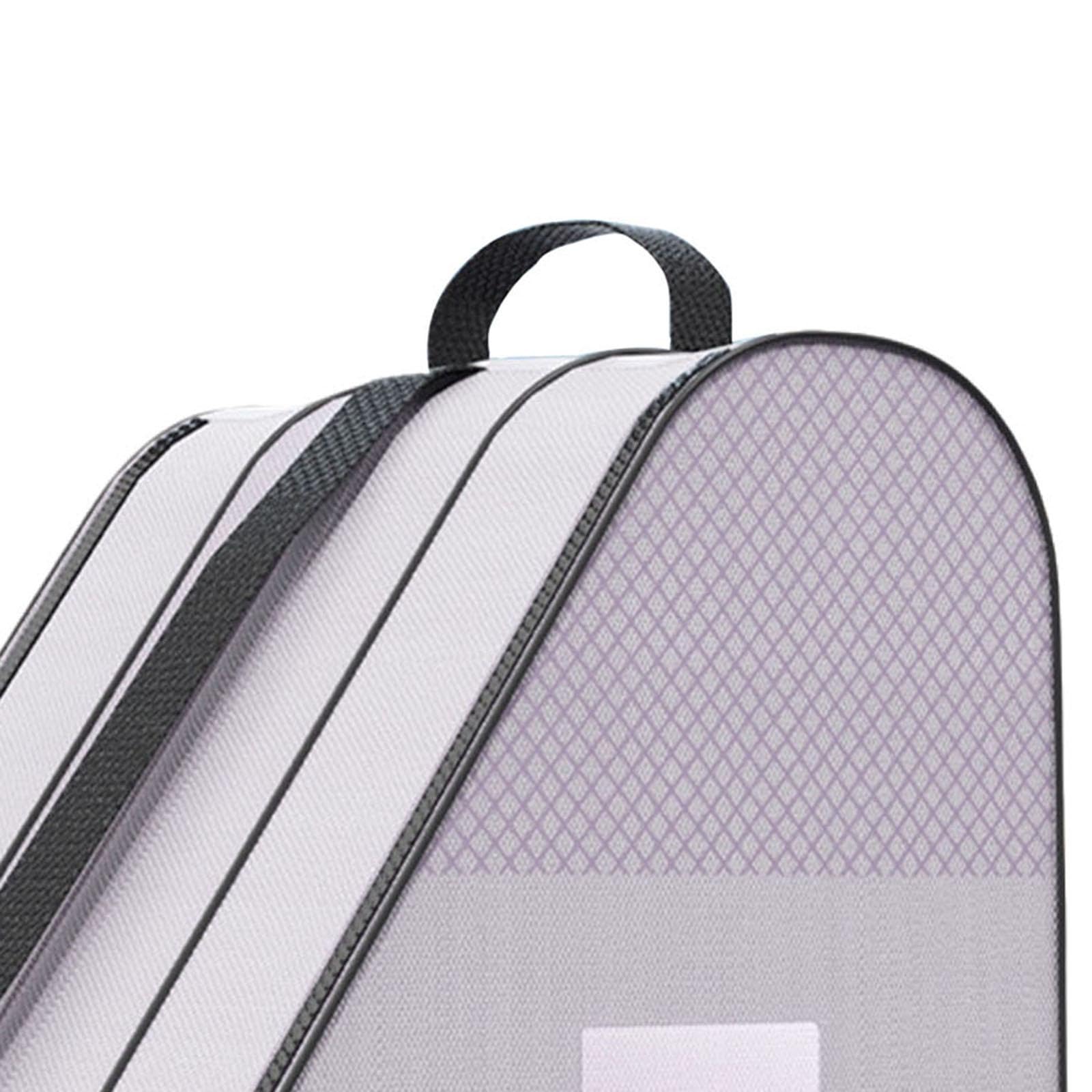 kowaku Bolsa para Patines, Bolsa de Transporte para Zapatos de Patinaje, Tres Bolsillos, Impermeable, Accesorios, Multiusos, Gran Capacidad, asa
