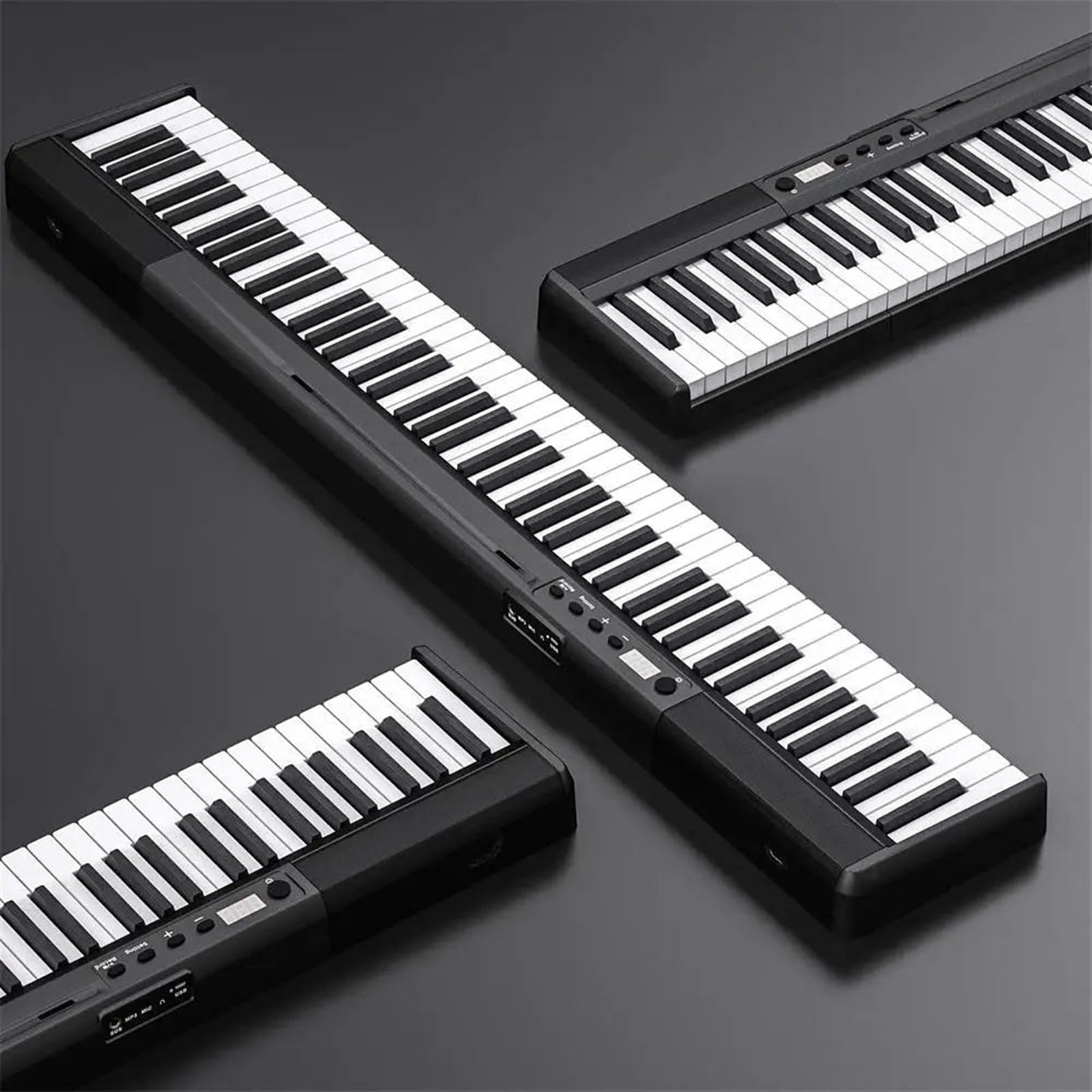 Klavier In Voller Größe Mit 88 Tasten, Digitales, Empfindliches, Gewichtetes Keyboard, Musikinstrumente, Synthesizer-Klavier Tragbares Elektronisches Klavier