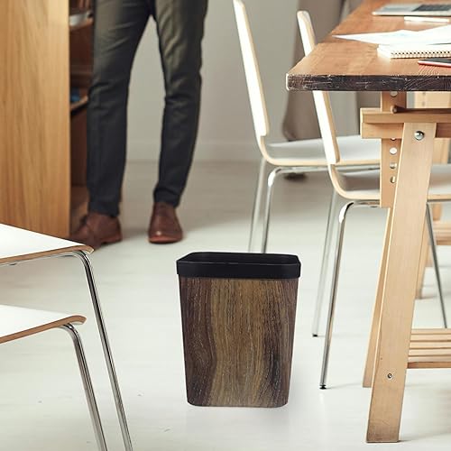 Miniatura 6 de STOBAZA Bote de basura, 1 unidad, soporte para maquillaje, contenedor de almacenamiento de plástico, baúl de almacenamiento al aire libre, papelera