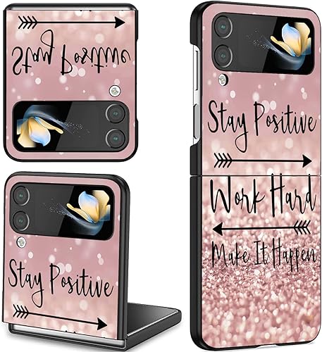 Miniatura 9 de Funda protectora para Samsung Galaxy Z Flip 4, Slim Fit Hard PC a prueba de golpes, plegable, elegante funda protectora para Samsung Galaxy Z Flip 4