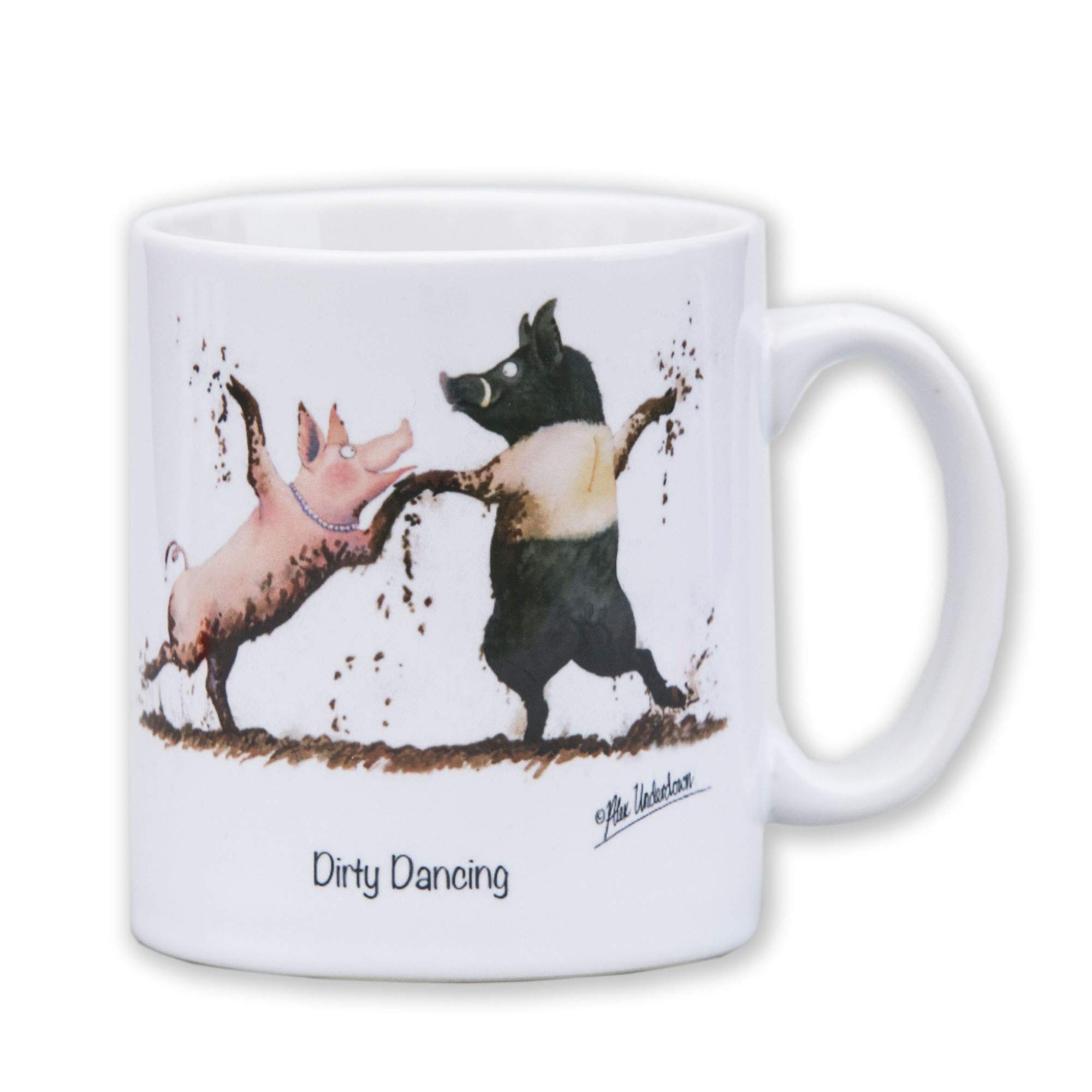 Alex Underdown Funny pig mug. Dirty Dancing Farming gifts