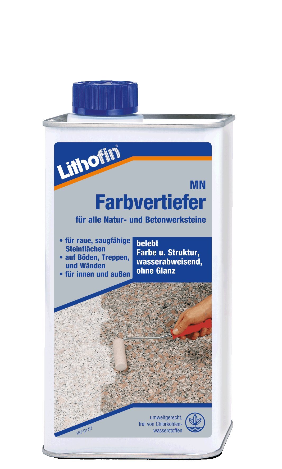 Lithofin MN Décapant de peinture 5 l solvant décapant pour marbre et granit
