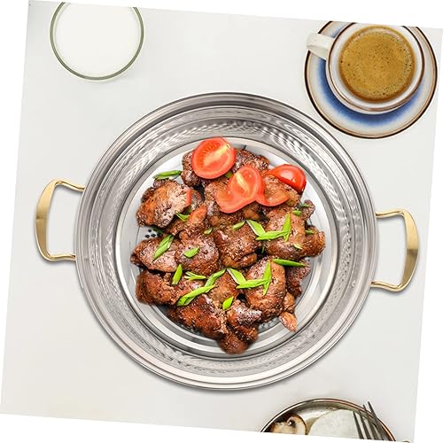 Miniatura 6 de BRIGHTFUFU Olla caliente Olla olla grande olla de cocción olla estofadora con tapa utensilios de cocina antiadherentes ollas coreanas para cocinar